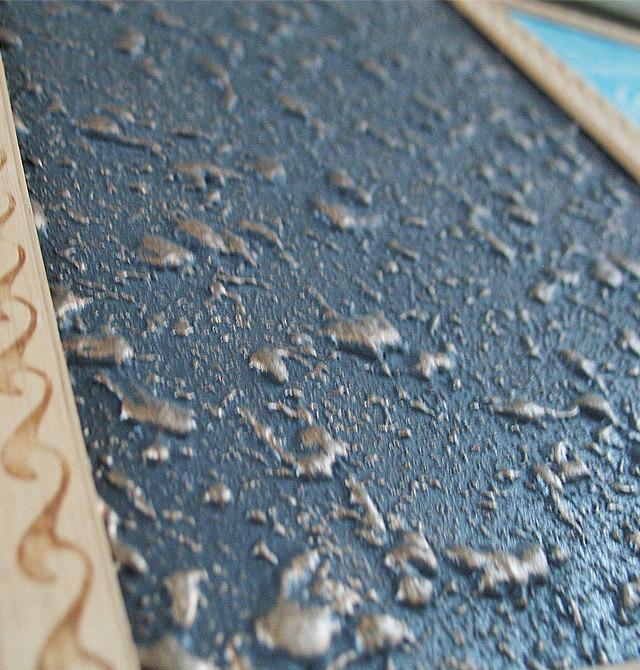 貝能藝術(shù)涂料工藝 黑金點凸紋