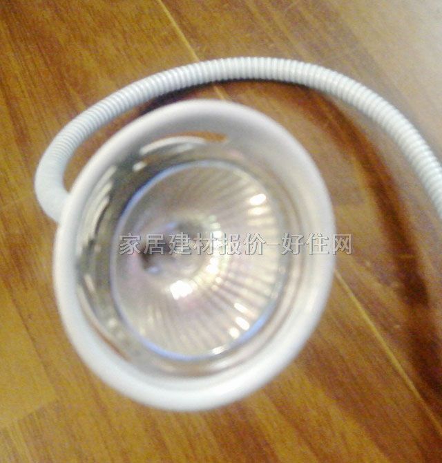 研尚石英射燈 白色 50W 單夾軟桿 白色