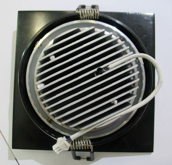 ��һ����LEDͲ�����컨�� QY-L612 6��1w ���bǶ��ʽ ��113mm �X�Ͻ���|(zh��)���yɫ