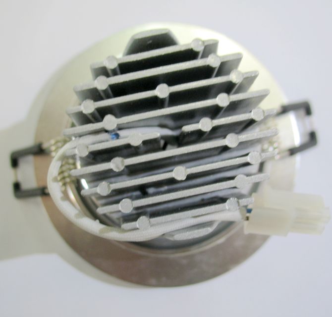 ��һ����LEDͲ�����컨�� QY-L254G  Max.3w ���bǶ��ʽ �X�Ͻ���|(zh��)ɳ�yɫ