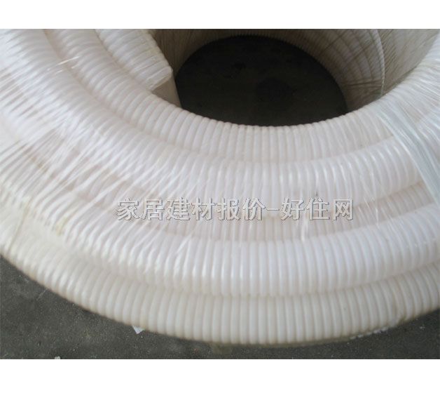 港業(yè)塑料軟管波紋管 高抗沖難燃PVC波紋管 DN16mm×50米