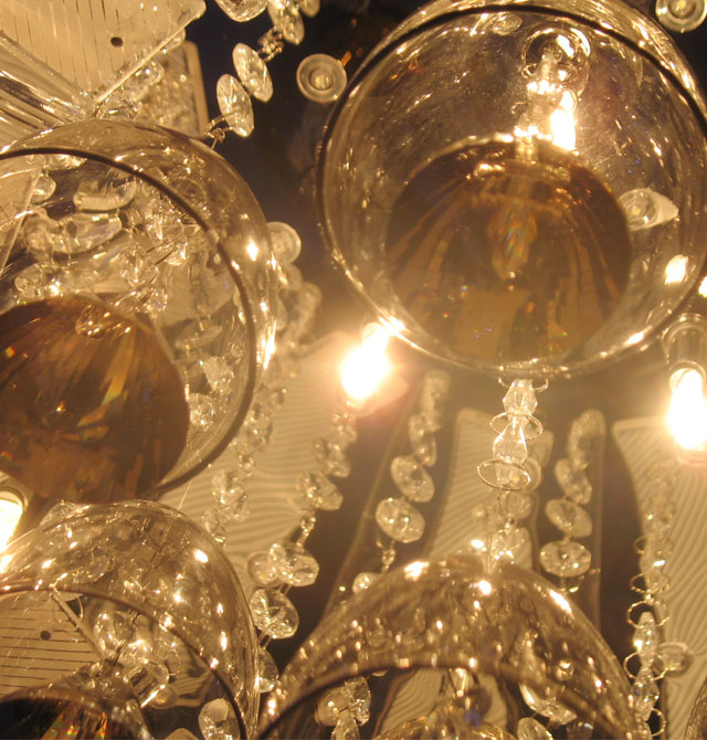 普賽特吸頂燈 客廳吸頂燈6054 圓形 Φ480mm 大型奢華風(fēng)格 透明水晶玻璃