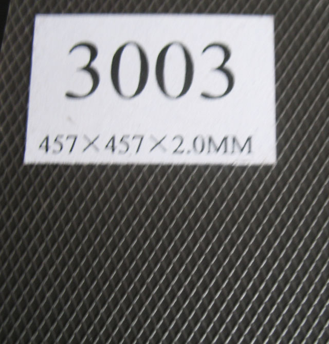 ���m�K��PVC���ϵذ� ��ľ�yϵ��3003 457.2mm��457.2mm����2mm ľ�y
