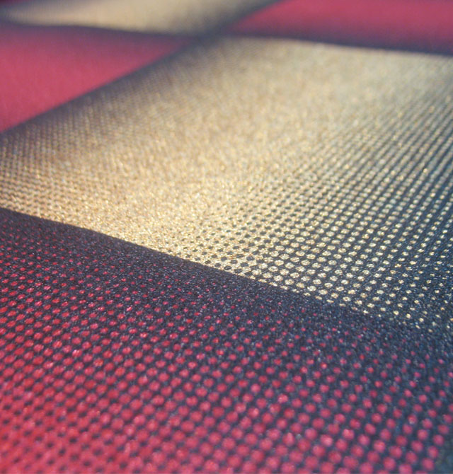 King金典墻紙 PVC材質(zhì)金紅格子990101 寬530mm×長10米 方格 金色 紅色