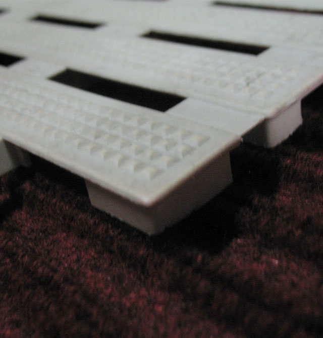 恒業(yè)防滑門墊 排骨型條形防滑隔水地墊 300mm×300mm