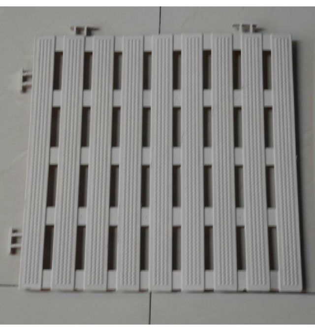 恒業(yè)防滑門墊 排骨型條形防滑隔水地墊 300mm×300mm