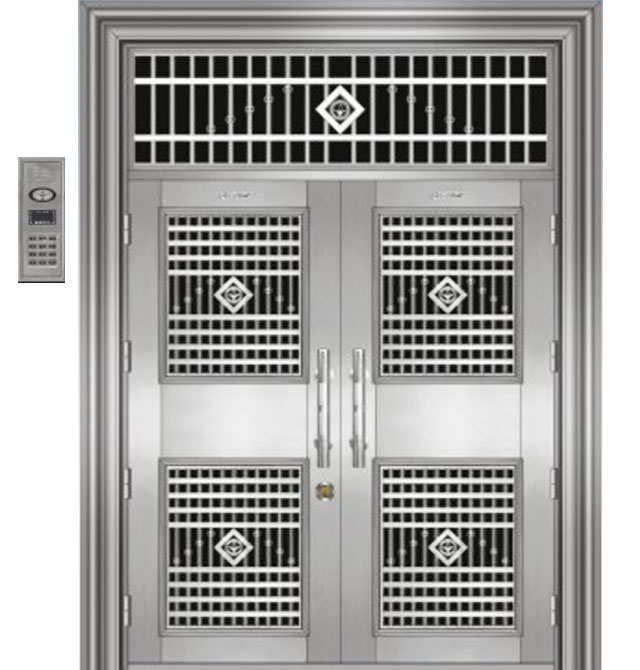 東亞吉祥不銹鋼門 雙開式DY28-1019-A 訂做