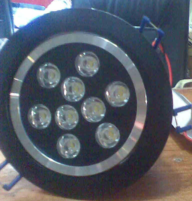 LEDͲ�����컨�� AP261B��9B 9��1w ���bǶ��ʽ �X�Ͻ���|(zh��)��ɫ