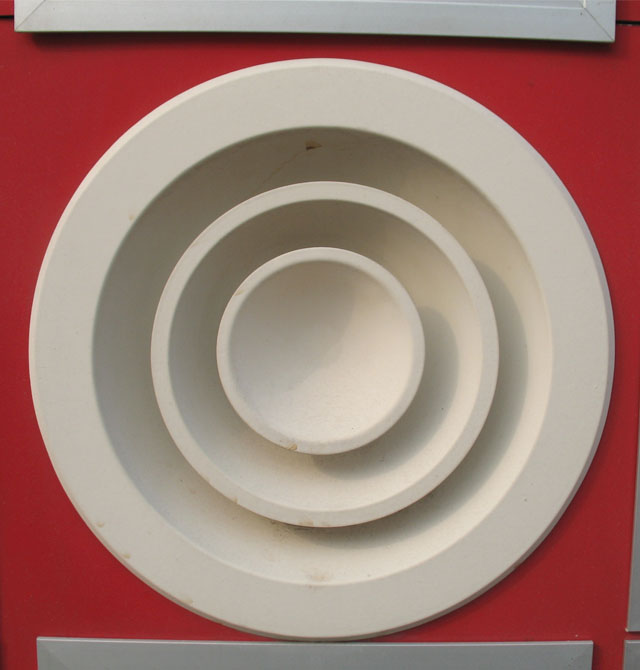 迪達(dá)斯中央空調(diào)送風(fēng)口 圓形散流器 300×300mm