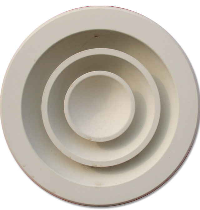 迪達(dá)斯中央空調(diào)送風(fēng)口 圓形散流器 300×300mm