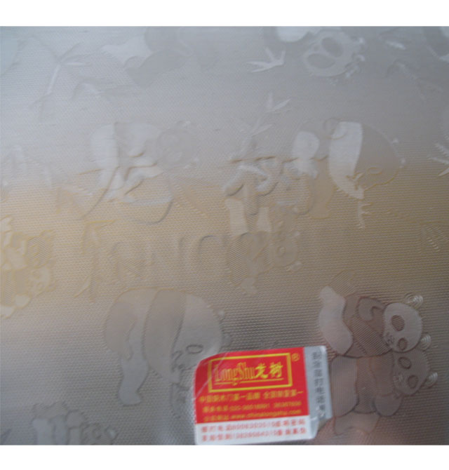 龍樹不銹鋼門 LS-B8005(熊貓紋) 非標(biāo)訂做