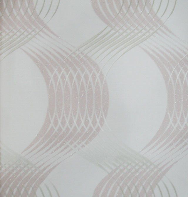 BUTTERFLYROMANCE墻紙 DL-68614 寬53cm×長10米 幾何 白色 粉色