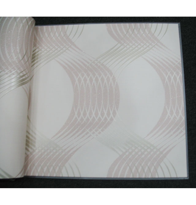 BUTTERFLYROMANCE墻紙 DL-68614 寬53cm×長10米 幾何 白色 粉色