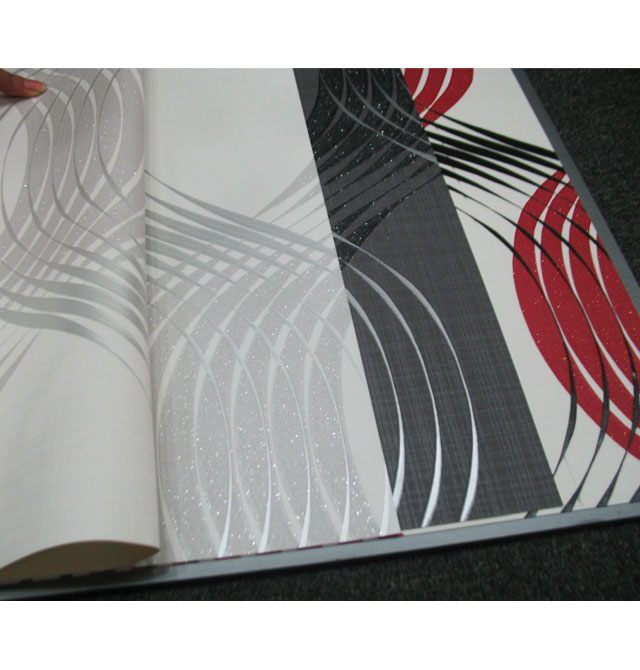 BUTTERFLYROMANCE墻紙 DL-68614 寬53cm×長10米 幾何 白色 粉色