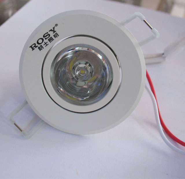 LEDͲ�����컨�� LED��RS-LC211�����ף� 1��1w ���bǶ��ʽ �_�צ�60mm ܇�X���|(zh��)����ɫ