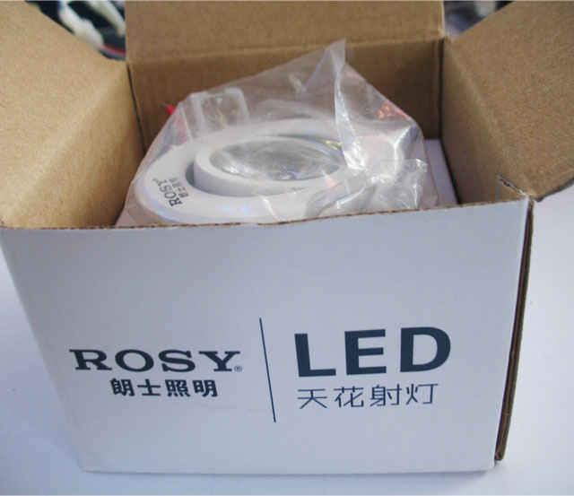 ��ʿLEDͲ�����컨�� LED��RS-LC211�����ף� 1��1w ���bǶ��ʽ �_�צ�60mm ܇�X���|(zh��)����ɫ