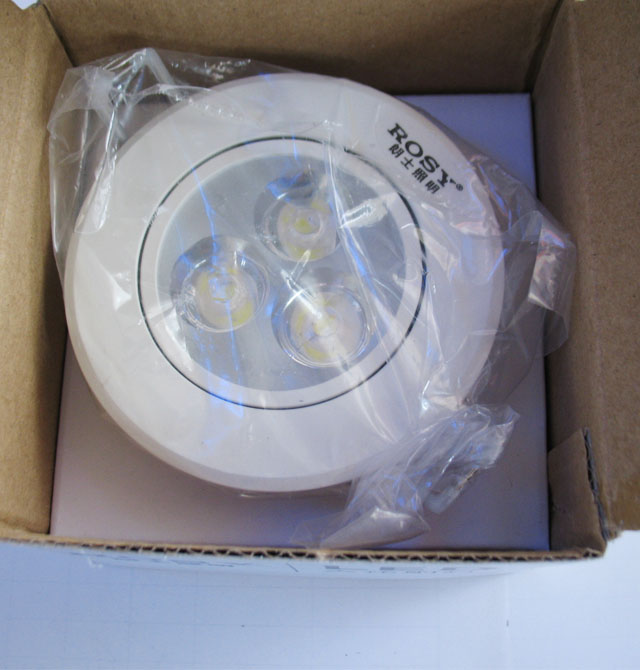 ��ʿLEDͲ�����컨�� LED��RS-LC213�����ף� 3��1w ���bǶ��ʽ �_�צ�72mm ܇�X���|(zh��)����ɫ