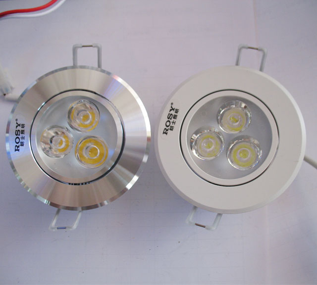 ��ʿLEDͲ�����컨�� LED��RS-LC213���߹⣩ 3��1w ���bǶ��ʽ �_�צ�72mm ܇�X���|(zh��)�߹�ɫ