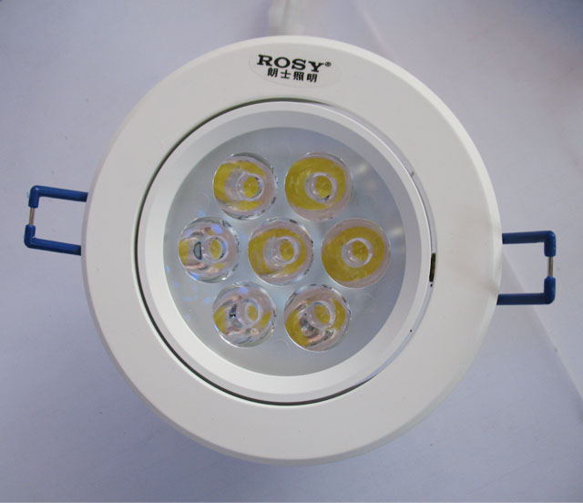 ��ʿLEDͲ�����컨�� LED��RS-LC227�����ף� 7��1w ���bǶ��ʽ �_�צ�95mm ܇�X���|(zh��)����ɫ