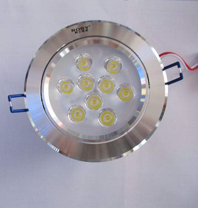 ��ʿLEDͲ�����컨�� LED��RS-LC229���߹⣩ 9��1w ���bǶ��ʽ �_�צ�125mm ܇�X���|(zh��)�߹�ɫ