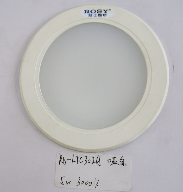 LEDͲ�����컨�� 3��A�ͳ���LEDͲ��RS-LTC302A 5w ���bǶ��ʽ �_�צ�95mm �X�Ͻ���|(zh��)����ɫ