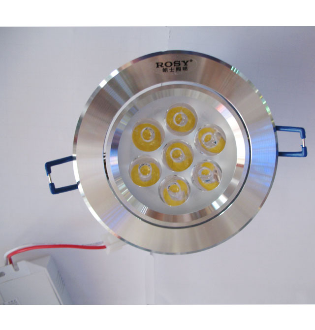 LEDͲ�����컨�� LED��RS-LC227���߹⣩ 7��1w ���bǶ��ʽ �_�צ�95mm ܇�X���|(zh��)�߹�ɫ