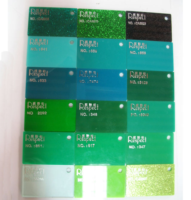 威詩(shī)柏有機(jī)玻璃板(亞克力板) 有色板系列8814 2440×1220×3mm