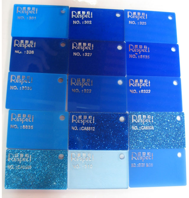 威詩(shī)柏有機(jī)玻璃板(亞克力板) 有色板系列8814 2440×1220×3mm