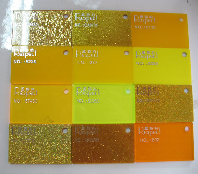 威詩(shī)柏有機(jī)玻璃板(亞克力板) 有色板系列8814 2440×1220×3mm