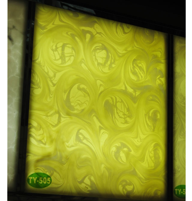 騰云·杜邦透光石 TY-505 長(zhǎng)2440mm×寬1220mm×厚5mm