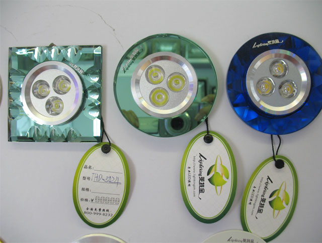 �R�ؽ�LEDͲ�����컨�� THD-3026 3��1w ���bǶ��ʽ �X�Ͻ���|(zh��)�Gɫ