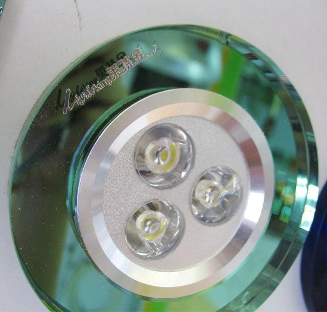 �R�ؽ�LEDͲ�����컨�� THD-3026 3��1w ���bǶ��ʽ �X�Ͻ���|(zh��)�Gɫ