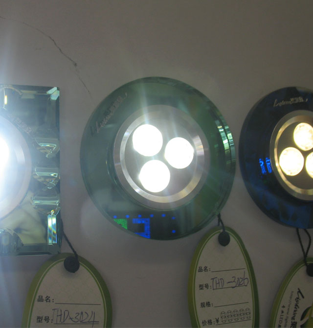 �R�ؽ�LEDͲ�����컨�� THD-3026 3��1w ���bǶ��ʽ �X�Ͻ���|(zh��)�Gɫ