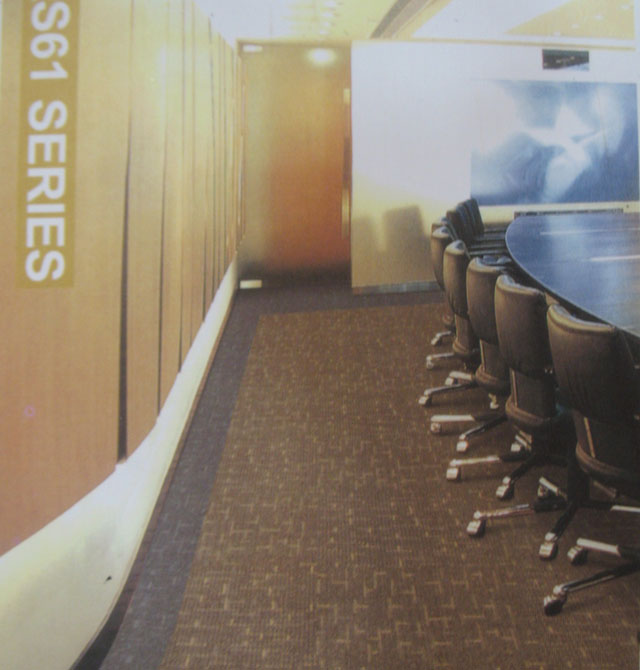 巨東辦公方塊地毯 瀝青底地毯TQS-6201 500mm×500mm 丙綸 咖啡色