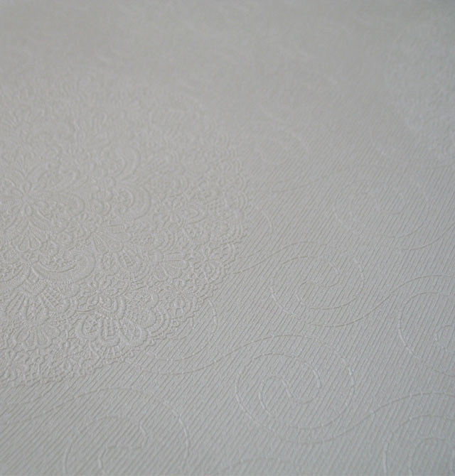 TEMPTATION墻紙 2506 寬530mm×長(zhǎng)10.05米 暗花 白色