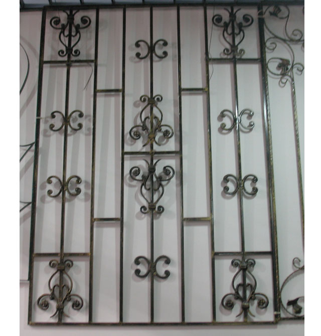 廣勝窗防護(hù)網(wǎng) 鐵藝窗花簡單款08 訂做
