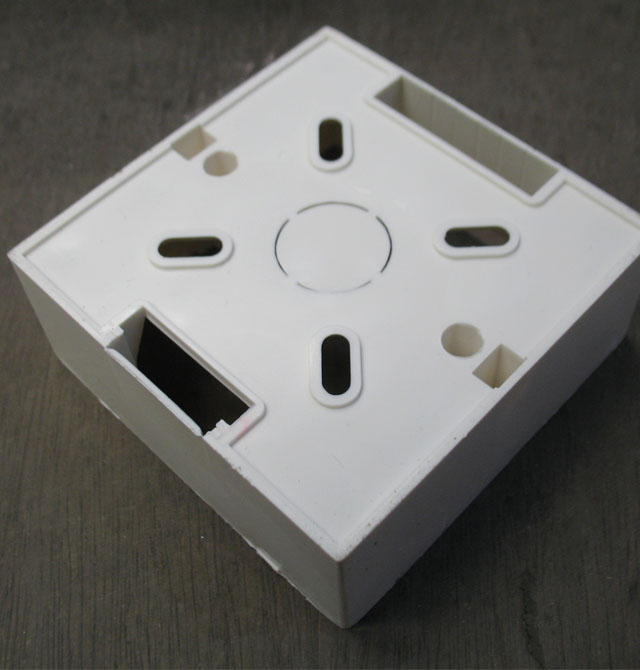 添塑底盒(接線盒) PVC底盒 86mm×86mm×35mm×單盒