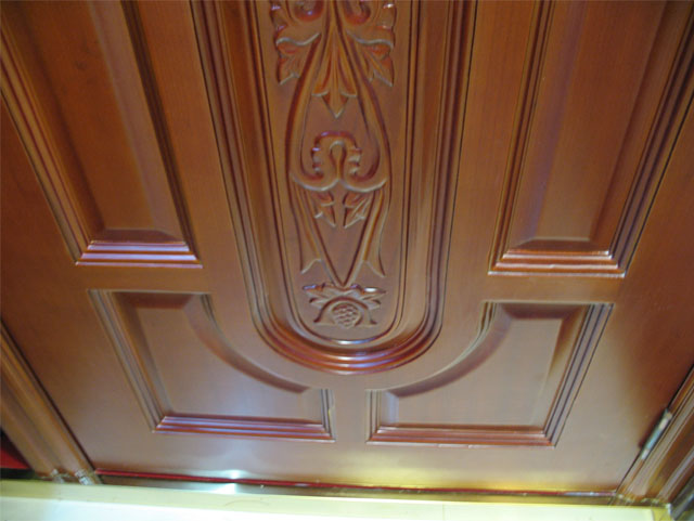 昊帥原木實木門 HS(M)-M-05金絲柚泡板木門 2050mm×850mm×厚150mm×1扇