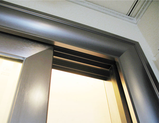 昊帥鋁合金門 HS(M)-L-04鐵灰隔斷門 訂做