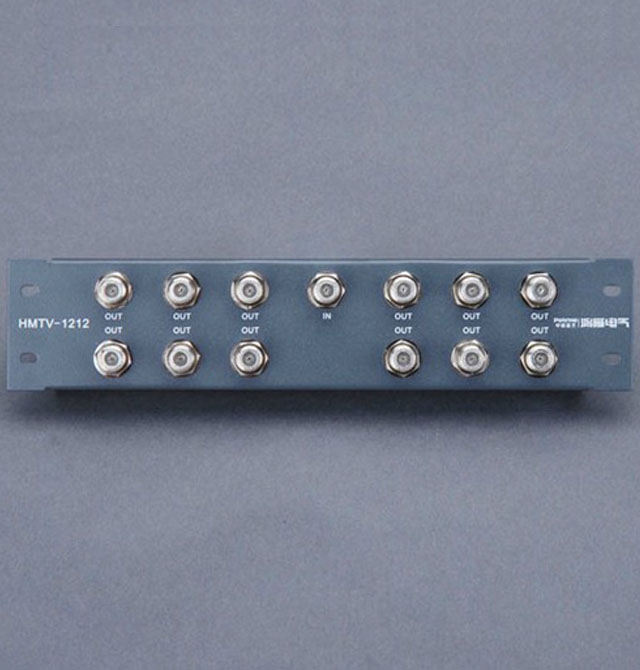 鴻雁數(shù)據(jù)信息模塊 HMTV-1212 1進(jìn)12出 有線電視分配器