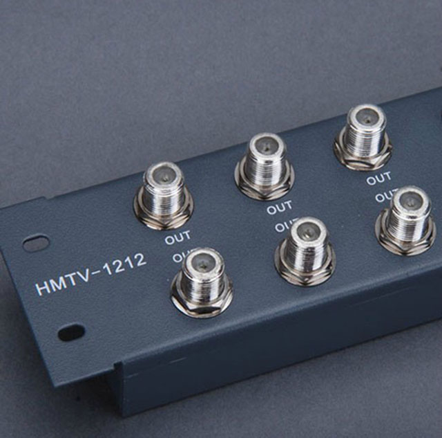 鴻雁數(shù)據(jù)信息模塊 HMTV-1212 1進(jìn)12出 有線電視分配器
