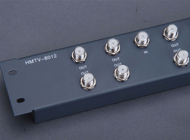 鴻雁數(shù)據(jù)信息模塊 HMTV-8012 1進8出 有線電視八分配器