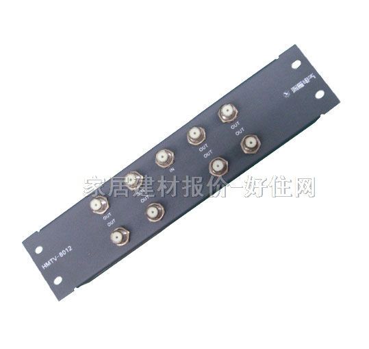 鴻雁數(shù)據(jù)信息模塊 HMTV-8012 1進8出 有線電視八分配器