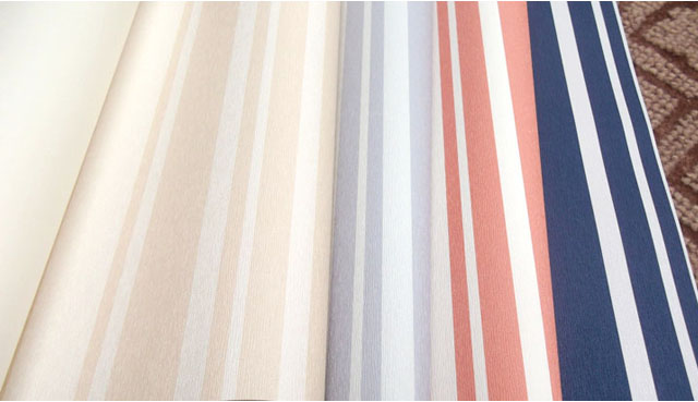 泰特墻紙 現(xiàn)代風(fēng)格藍(lán)白條紋 51057 寬530mm×長10米 PVC 豎紋 白色 藍(lán)色