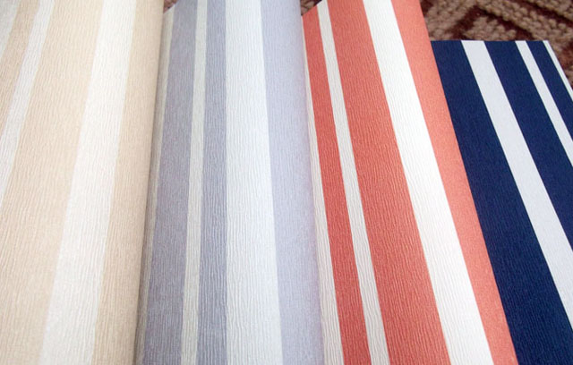 泰特墻紙 現(xiàn)代風(fēng)格藍(lán)白條紋 51057 寬530mm×長10米 PVC 豎紋 白色 藍(lán)色