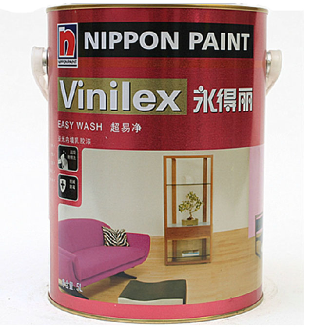 立邦內(nèi)墻乳膠漆 永得麗超易凈內(nèi)墻乳膠漆 抗堿防霉 5L 白色