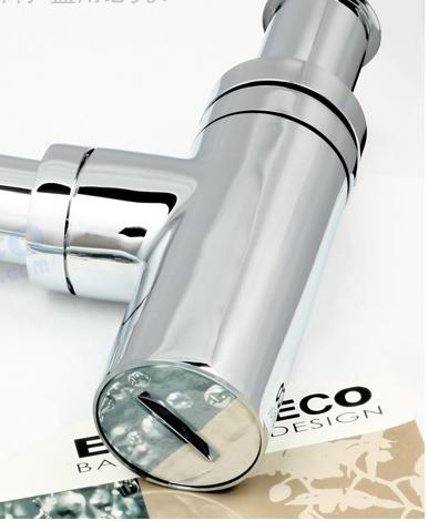 優(yōu)雅居下水器落水管 全銅墻排落水管防臭去水EU26CB01 最長(zhǎng)350mm