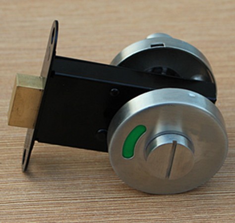 UZEN木門鎖 304衛(wèi)生間指示鎖0213 35mm-45mm 不銹鋼 其他 閃銀色