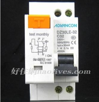 �齭�����·��\�՚��_�P(gu��n) DZ30-32 1P+N 32A �՚��_�P(gu��n)���ܚ���·���� -kv