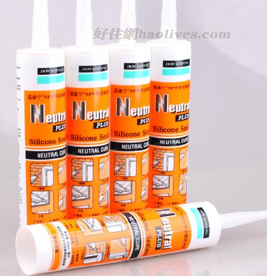 道康寧玻璃膠(密封膠) NP中性硅酮密封膠黑色 300ml